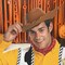 Mens Woody Costume Kit Hat Vest Bandana Toy Story Outfit Accessories